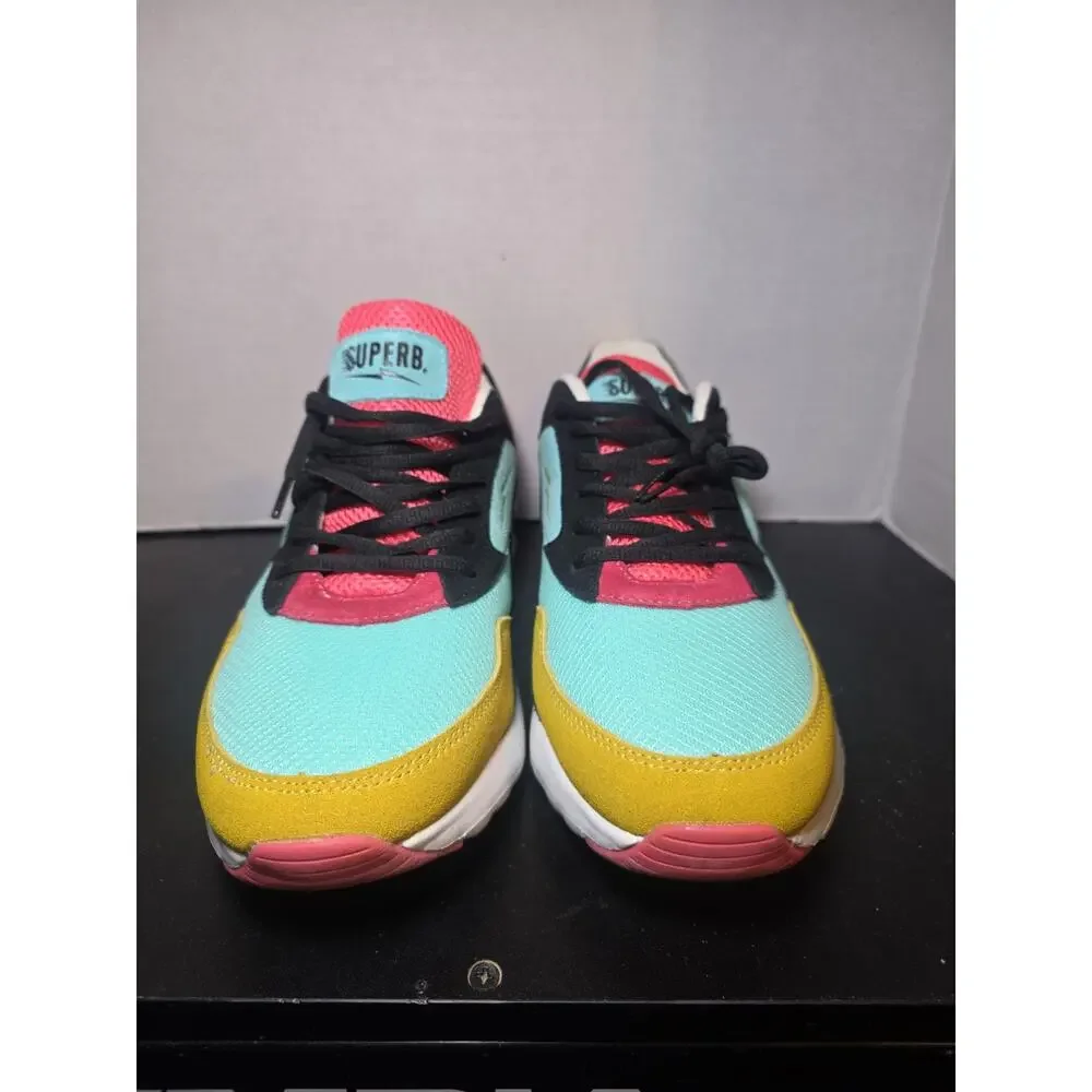 Superb Sportswear Turbo 1 lifestyle running sneakers Multicolor. Size 13